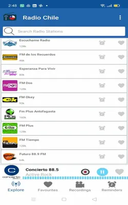 Radio Chile android App screenshot 1