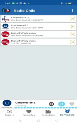 Radio Chile android App screenshot 3